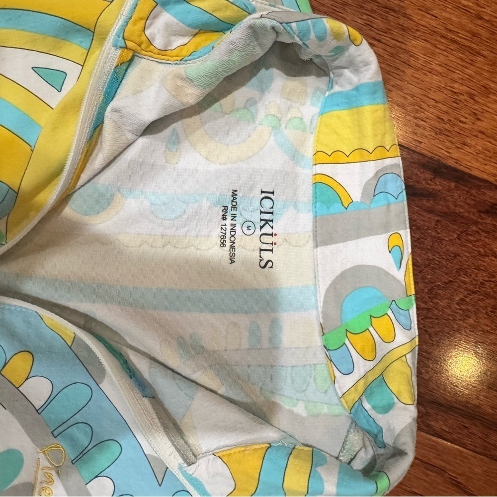 Pinehurst Golf Course Colorful Patterned Quarter Zip - Picture 2 of 4